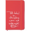 Notepad A6, rosu, Pot totul in Hristos